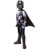 image:imageSTAR WARS The Mandalorian Official Youth Halloween Costume  Padded Jumpsuit with Gloves Detachable Cape Plastic MaskStyle 3