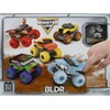 image:imageBLDR Monster Jam Mini Truck Building Set Multipack  Includes 5 Trucks Grave Digger Megalodon El Toro Loco Monster Mutt amp Earth Shaker  208 Pieces Ages 5 0473