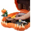 image:imageJazwares Stranger Things Tales from 85 Micro Monster Playset Gourde Horde  Opening Mini Playset with Play Zones and Two 1inch Mini Figures