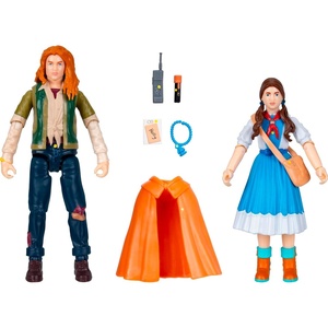 image:imageJazwares Stranger Things Holly the Heroic and Max Mayfield 2Pack  Two 4Inch Articulated Action Figures with Accessories