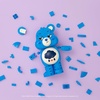 image:imageBLDR Care Bears Cheer Bear 7Inch Articulated Building Set 446 Pcs 0344Grumpy Bear