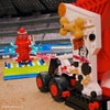 image:imageBLDR Monster Jam Monster Mutt Dalmatian Fire Hydrant Fury Building Set  Display Your Truck  327 Pieces Ages 5 0328