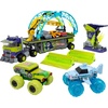 image:imageBLDR Monster Jam Ultimate Stunt Hauler Building Set  Grave Digger and Megalodon  855 Pieces Ages 5 0330