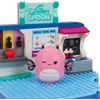 image:imageBLDR Squishmallows Sidewalk Cafe Building Set  Lil Gouda the Grilled Cheese and Cillian theCow Buildable Figures  Squishmallows Fans 8 0359Frozen Yogurt Fun