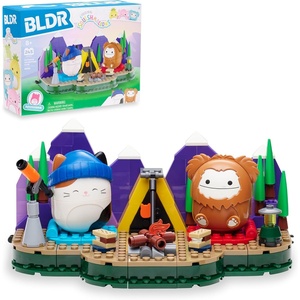 image:imageBLDR Squishmallows Sidewalk Cafe Building Set  Lil Gouda the Grilled Cheese and Cillian theCow Buildable Figures  Squishmallows Fans 8 0359BennyCams Outdoor Adventure