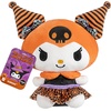 image:imageJazwares Hello Kitty and Friends 8Inch Kuromi Halloween Plush with a Pumpkin Hood  Officially Licensed Sanrio Product from Ages 6Kuromi