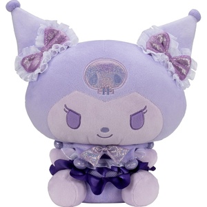 image:imageJazwares Hello Kitty and Friends  12inch Hello Kitty Tonal Sparkle Plush  Fuchsia Edition  Licensed Sanrio Product Ages 6Kuromi