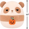 image:imageSquishmallows Original 12in Guerra the Brown Panda Holding Candy Pail  Official Jazwares Halloween Plush MediumSizedBrown Panda