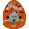 image:imageSquishmallows Original 12in Guerra the Brown Panda Holding Candy Pail  Official Jazwares Halloween Plush MediumSizedGrey Speckled Gargoyle