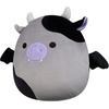 image:imageSquishmallows Original 12in Guerra the Brown Panda Holding Candy Pail  Official Jazwares Halloween Plush MediumSizedGreyBlack Cow Bat