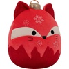 image:imageSquishmallows Original 8in Chip the Beaver with Santa Hat  Official Jazwares Holiday PlushRed Fox Frosted Ornamen