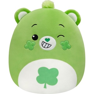 image:imageSquishmallows Original Care Bears 12in Christmas Wishes Bear PlushGood Luck Bear