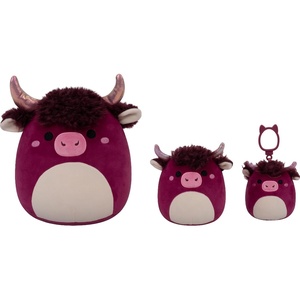 image:imageSquishmallows Original Florimund the Plum Cow 3Pack 35in 5in 8in