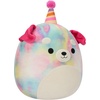 image:imageSquishmallows Original 12in Donny the Yellow Koala with Happy Birthday on Belly  Official Jazwares Birthday Plush MediumSizedTiedye Dog With Party Hat