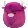 image:imageSquishmallows Original 12in Hyde the Blue Wolf with Silver Antlers  Official Jazwares Holiday PlushDave Plum Bison