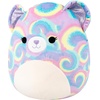 image:imageSquishmallows Original 12in Hyde the Blue Wolf with Silver Antlers  Official Jazwares Holiday PlushTiedye Bear