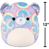 image:imageSquishmallows Original 12in Hyde the Blue Wolf with Silver Antlers  Official Jazwares Holiday PlushTiedye Bear