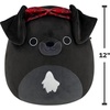 image:imageSquishmallows Original 12in Natty the Black Labrador Dog with Festive Red Bandana  Official Jazwares Holiday Plush MediumSizedBlack Labrador Dog