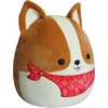 image:imageSquishmallows Original 12in Natty the Black Labrador Dog with Festive Red Bandana  Official Jazwares Holiday Plush MediumSizedCorgi With Red Bandana