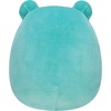 image:imageSquishmallows Original 12in Natty the Black Labrador Dog with Festive Red Bandana  Official Jazwares Holiday Plush MediumSizedFrog With Mint Green Belly