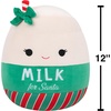 image:imageSquishmallows Original 12in Robbito the Green Yeti Holding Ice Cream Cone Select SeriesMilk for Santa