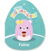 image:imageSquishmallows Original 12in Robbito the Green Yeti Holding Ice Cream Cone Select SeriesPink Bear With Bow