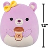 image:imageSquishmallows Original 12in Robbito the Green Yeti Holding Ice Cream Cone Select SeriesPink Bear With Bow