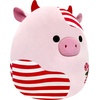 image:imageSquishmallows Original 14in Patton the Red Peppermint Cow  Official Jazwares Holiday PlushRed Peppermint Cow