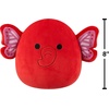 image:imageSquishmallows Original 8in Harpo the Maroon Elephant Butterfly  Official Jazwares Plush LittleMaroon Elephant Butterfly