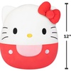 image:imageSquishmallows Original Sanrio 12Inch Denim Hello Kitty PlushHello Kitty in Red Overalls