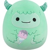 Green Yeti Holding Ice Cream Cone