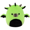 image:imageSquishmallows Original 8in Wade the Brown Werewolf in Grim Reaper Costume  Official Jazwares Halloween Plush LittleNeon Green Dragon