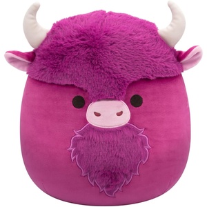 image:imageSquishmallows Original 12in Hyde the Blue Wolf with Silver Antlers  Official Jazwares Holiday PlushDave Plum Bison