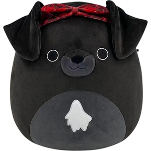 image:imageSquishmallows Original 12in Natty the Black Labrador Dog with Festive Red Bandana  Official Jazwares Holiday Plush MediumSizedBlack Labrador Dog