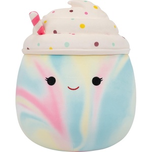 image:imageSquishmallows Original 12in Robbito the Green Yeti Holding Ice Cream Cone Select SeriesRainbow Sherbet Frappe