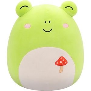image:imageSquishmallows Original 14in Blubo the Neon Blue Bear in Pink Clown Costume  Official Jazwares Halloween Plush LargeGreen Frog