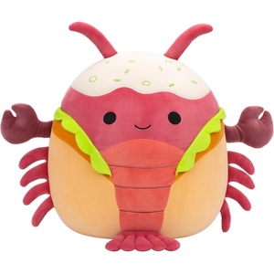 image:imageSquishmallows Original 14in Blubo the Neon Blue Bear in Pink Clown Costume  Official Jazwares Halloween Plush LargeLobster Roll
