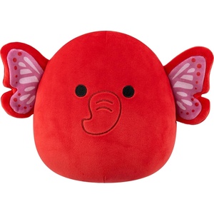 image:imageSquishmallows Original 8in Harpo the Maroon Elephant Butterfly  Official Jazwares Plush LittleMaroon Elephant Butterfly