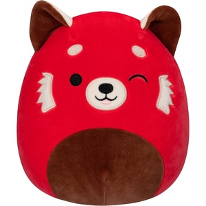 image:imageSquishmallows Original 8in Harpo the Maroon Elephant Butterfly  Official Jazwares Plush LittleWinking Red Panda