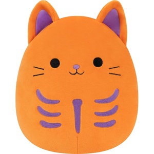 image:imageSquishmallows Original 8in Wade the Brown Werewolf in Grim Reaper Costume  Official Jazwares Halloween Plush LittleOrange and Purple Skeleton Cat