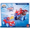 image:imageJazwares Marvel Spidey and HIS Amazing Friends Spidey MECH Web Crawler  8Inch Transforming Vehicle  Toys Featuring Your Friendly Neighborhood Spideys