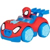 image:imageJazwares Marvel Spidey and HIS Amazing Friends Spidey MECH Web Crawler  8Inch Transforming Vehicle  Toys Featuring Your Friendly Neighborhood Spideys