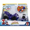 image:imageJazwares Marvels Spidey and His Amazing Friends Jump Attack Vehicle Black Panther  Jump Attack 2in1 Vehicle with Black Panther  Toys Featuring Your Friendly Neighborhood Spideys