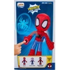 image:imageMarvel Spidey and His Amazing Friends Web Flash Spidey Plush  9Inch Plush with Light Up Signal  Toys Featuring Your Friendly Neighborhood Spideys