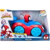 image:imageMarvelS Spidey and HIS Amazing Friends Flash N Dash Web Crawler  Motorized Web Crawler Vehicle with Lights and Sounds  Toys Featuring Your Friendly Neighborhood Spideys