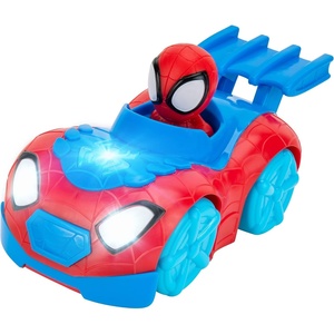 image:imageMarvelS Spidey and HIS Amazing Friends Flash N Dash Web Crawler  Motorized Web Crawler Vehicle with Lights and Sounds  Toys Featuring Your Friendly Neighborhood Spideys