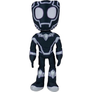 image:imageMarvels Spidey and His Amazing Friends Vibranium Power Black Panther Talking Plush  16Inch Black Panther Plush with Sounds and Phrases  Toys Featuring Your Friendly Neighborhood Spideys