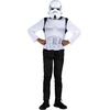 image:imageStar Wars The Mandalorian Official Youth DressUp Box  Costume Tops and Masks of The Mandalorian Boba Fett and Stormtrooper Multi