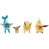image:imagePokemon Select Eevee Evolution Pack  Features 2Inch Eevee Plus 3Inch Jolteon Vaporeon and Flareon Battle FiguresStyle 4