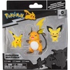 image:imagePokemon Select Eevee Evolution Pack  Features 2Inch Eevee Plus 3Inch Jolteon Vaporeon and Flareon Battle FiguresStyle 6